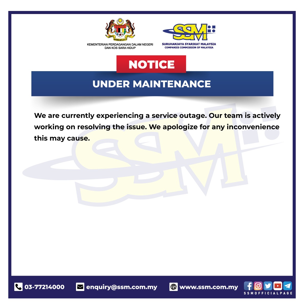 maintenance